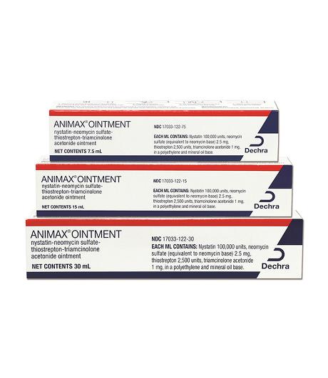 ANIMAX® Ointment (nystatin, neomycin sulfate, thiostrepton, triamcinolone acetonide ointment)