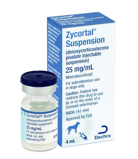 ZYCORTAL® Suspension (desoxycorticosterone pivalate injectable suspension) 25 mg/ml