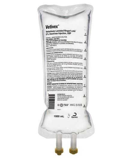 Vetivex® Lactated Ringer’s and 5% Dextrose Injection