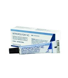 Vetropolycin® HC (bacitracin-neomycin-polymyxin-hydrocortisone acetate 1%) Ophthalmic Ointment